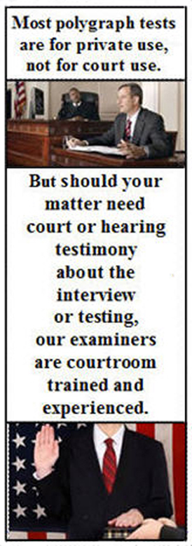 testify about a Sacramento polygraph